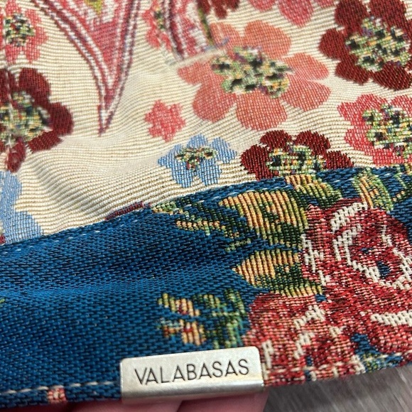 Valabasas "Picasso" Jacket multicolored paisley and floral design sz M - Picture 9 of 12